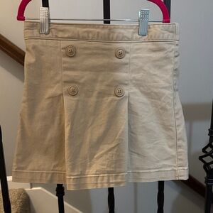Old Navy Kids Formal Skirt in Cream